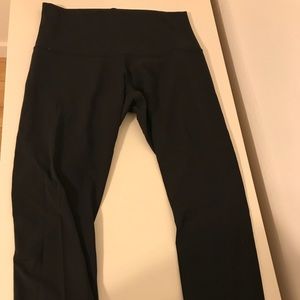 Lululemon High waisted Wunder Under Crop
